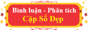 Cặp số đẹp hôm nay